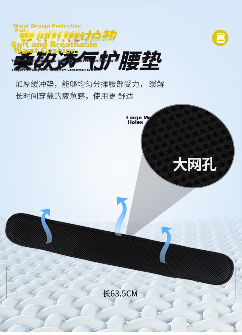 SHANDUAO Three-Point Safety Harness, Quick-Connect High-Altitude Fall Protection AD9022, Single Small Hook 1.8 Meters 8