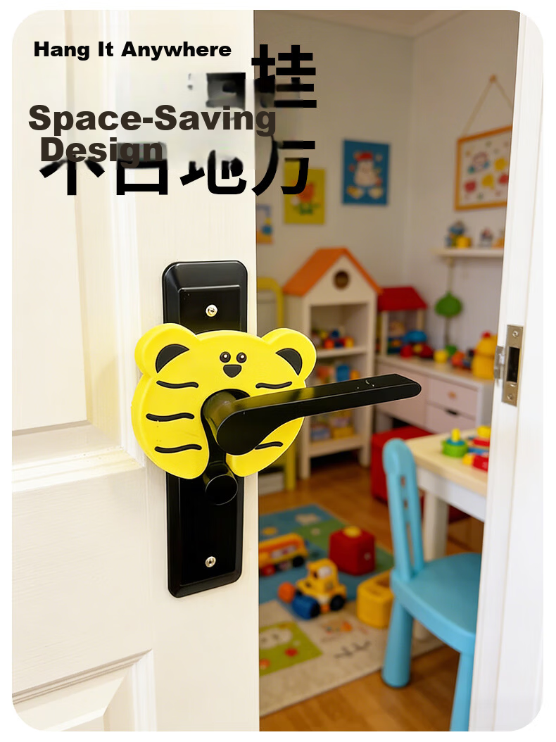 Mili Cartoon Anti-Pinch Door Stopper Door Gap Strip Door Blocker Anti-Collision Door Guard Safety Door Wedge for Children 7