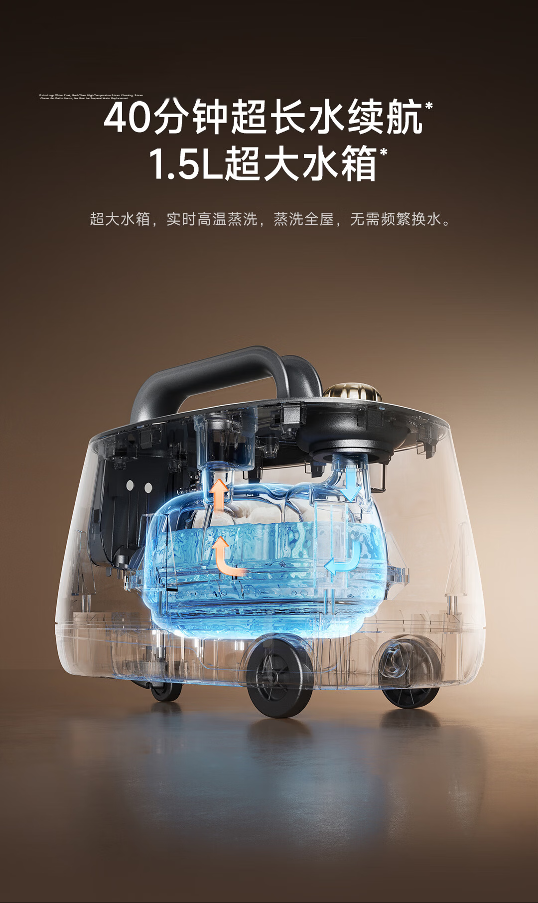 Zhuimi [C Ronaldo Endorsed] SC10 Steam Cleaner High-Pressure Multi-Functional All-In Machine for Cleaning Kitchen Range Hoods, Air Conditioners, Mothers And Babies, Pet Care 6