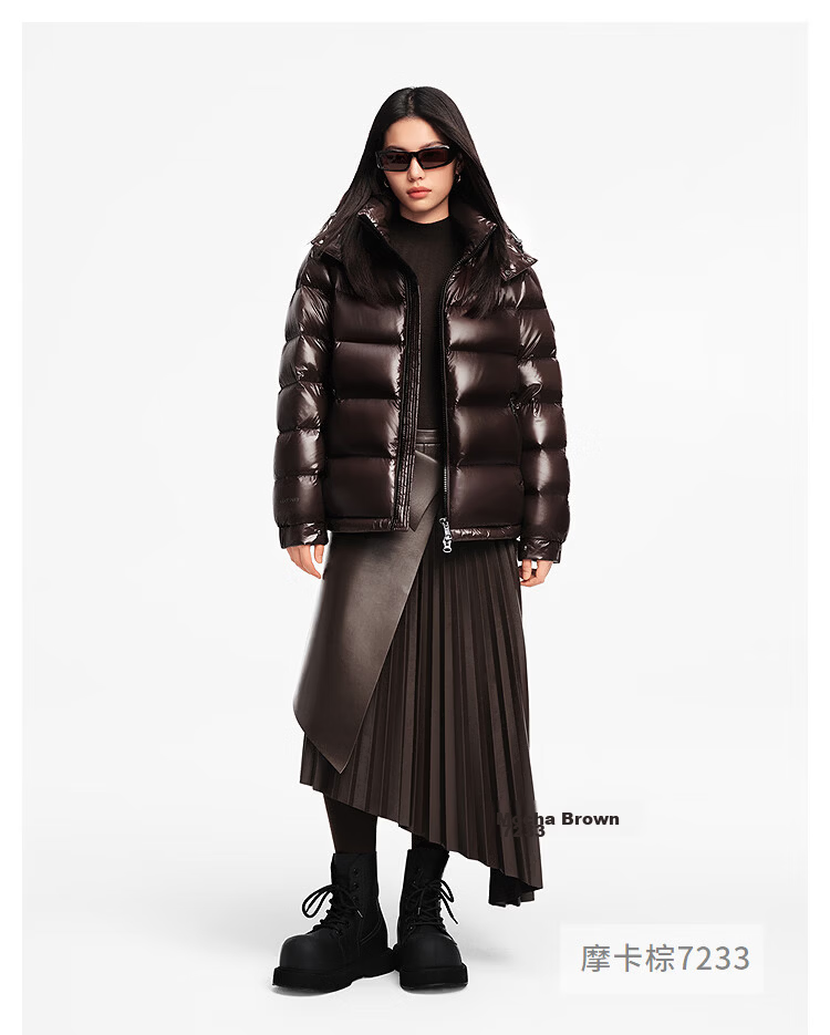 Bosideng 90% Goose Down Off-Season Unisex Puffer Thickened Versatile Winter Jacket Mall Edition 25
