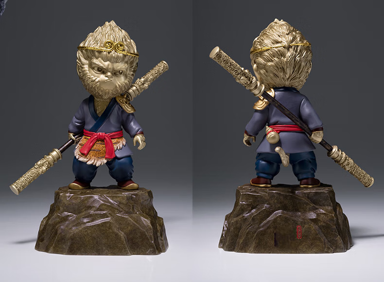 Master Tong "Wukong the Peerless Hero (Cute Version)" New Monkey King Copper Figurine Valentine's Day Gift 10