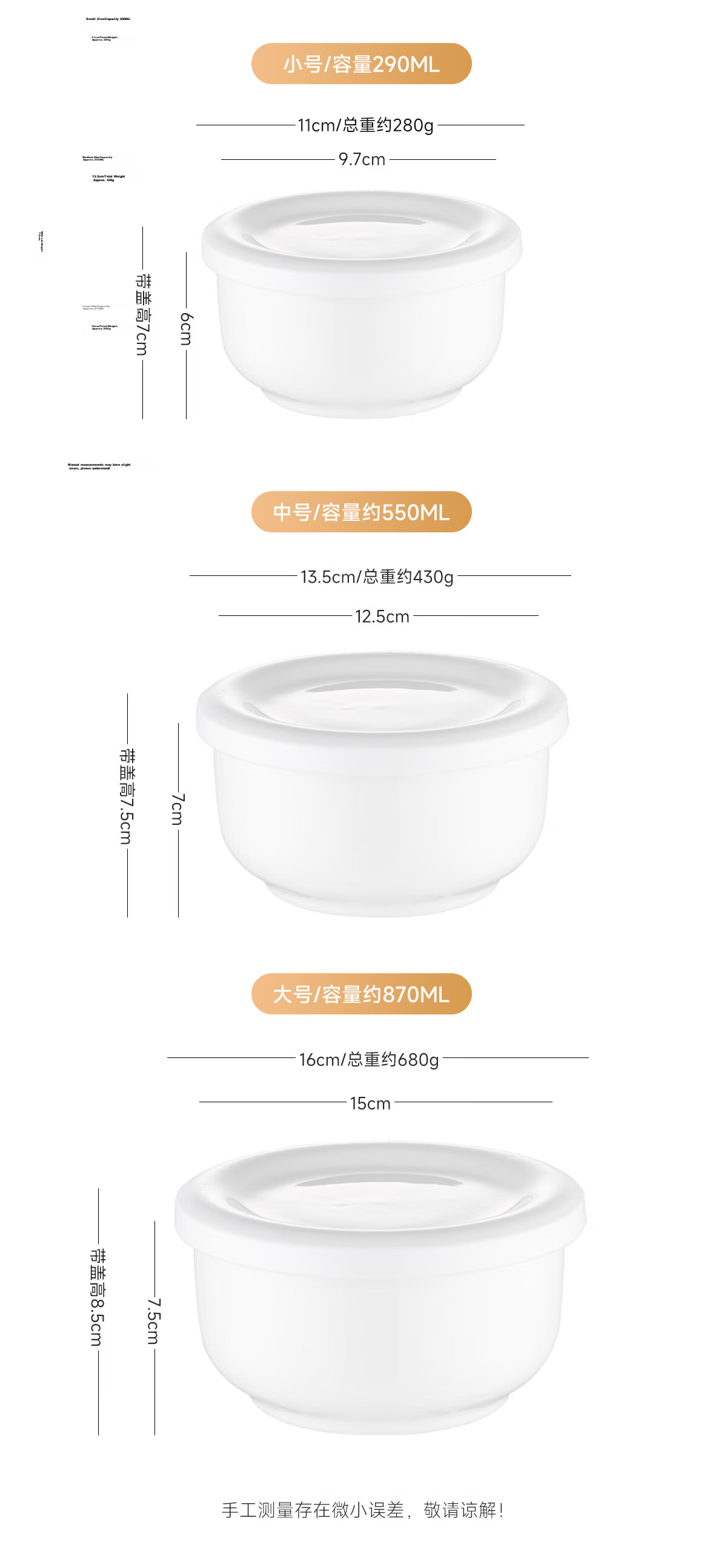 Onlycook Ceramic Steaming Bowl with Lid for Water Steam Cooking, 4-Inch Steamer Bowl for Rice, Eggs, Soup, and Custard 12