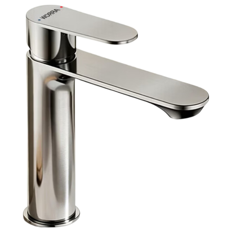 ARROW YJ Stainless Steel Brushed Bathroom Basin Faucet Single Hole Hot and Cold Dual Control Tap