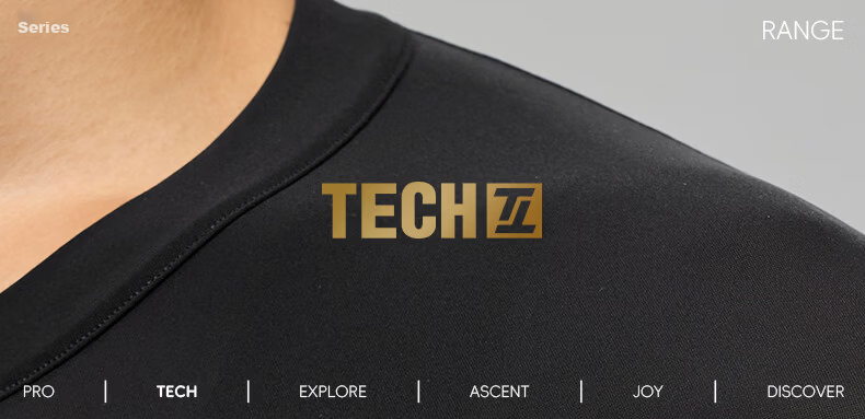 EVR Men's Summer Long Sleeve Cycling Jersey Solid Color Lightweight Quick-Dry High Elastic Breathable Road Bike Golden Black S 1