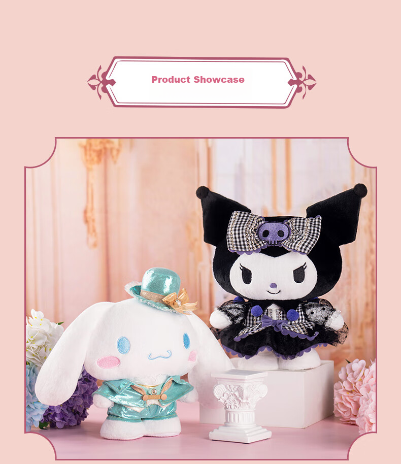 Cinnamoroll, Lolita Cinnamoroll Plush Doll Toy, Sanrio Toys, Birthday Gift for Girls, Qixi Valentine's Day Present 11