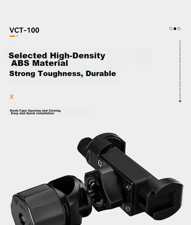 YUNTENG Live Streaming Clamp Tube Phone Holder Expansion Accessories Power Bank Mobile Power Fixed Bracket Multi-Position Tray Extension Accessories Outdoor Photography Dual-Device Additional Clamp 6