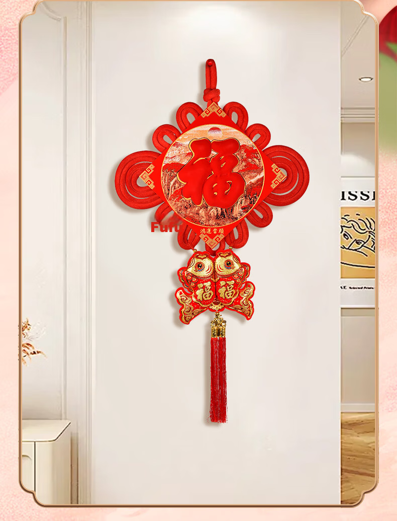 Xinxinjingyi Red Scarf, China Red, Hundred Blessings Red Scarf, Opening Ceremony, Class Reunion, Annual Meeting, Event, Fu Character Shawl 5