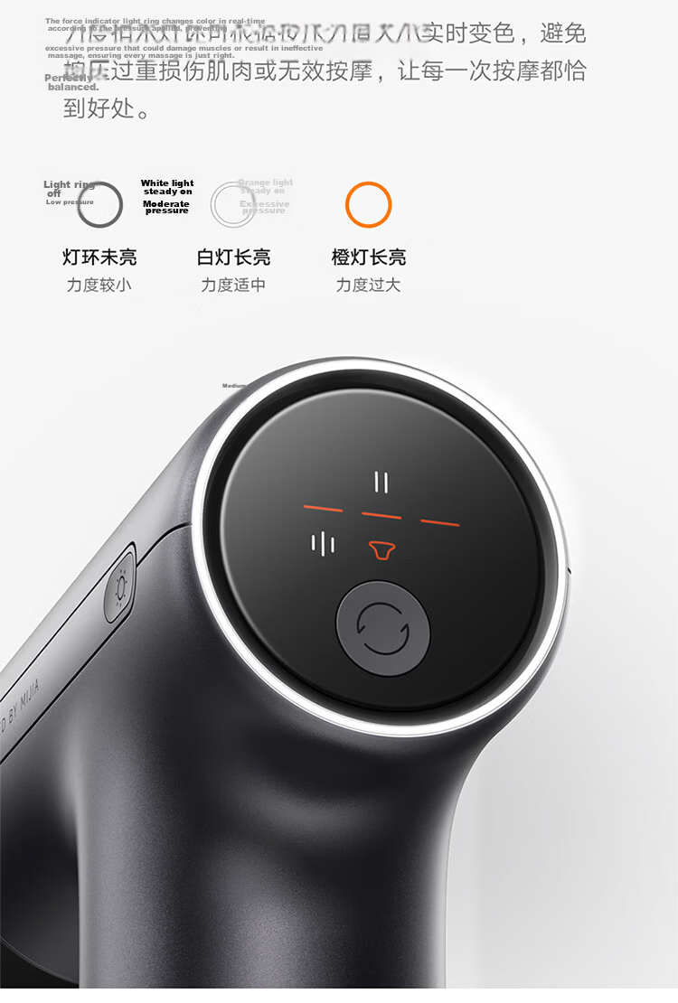 MIJIA Professional Xiaomi Fascia Gun Pro Deep Tissue Massage Gun Muscle Relaxation High-Frequency Fitness Massager 13