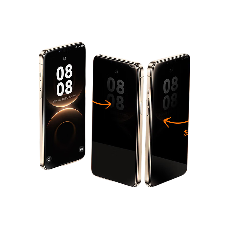 DIVI [2-Pack Instant Adhesive] Privacy Tempered Glass Screen Protector for Huawei Mate80 Pro Max Full Coverage Anti-Peeping Dust-Free Case