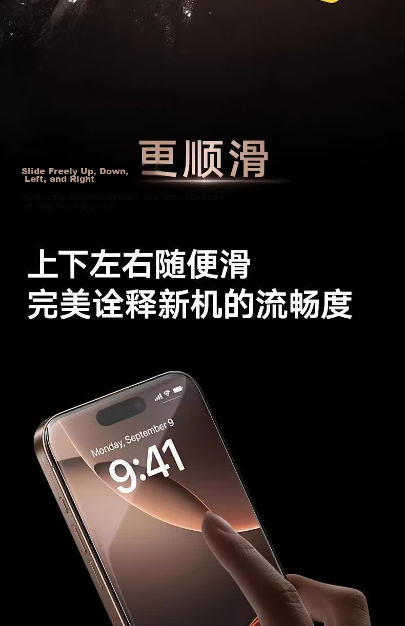 Baseus 360° Privacy Screen Protector for iPhone 15 Pro Max Tempered Glass Anti-Spy Anti-Fingerprint Dustproof Protective Film 20