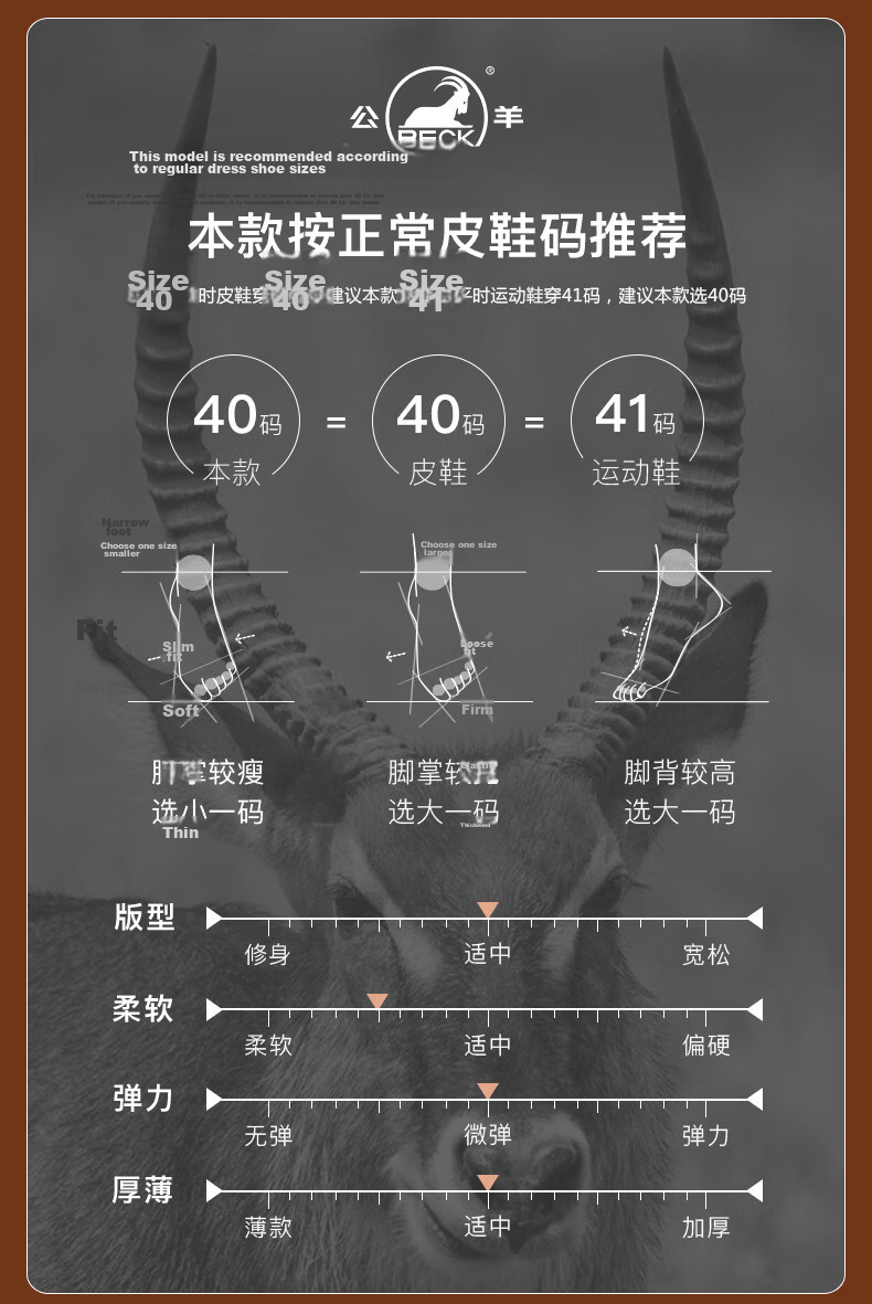 Men's Ram Leather Casual Shoes New Spring Genuine Leather Soft Durable Slip-On Driving Shoes 24