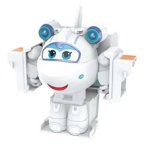 AULDEY Super Wings Milli Cash Register Transforming Educational Pretend Play Food Toy Gift for Kids Boys and Girls