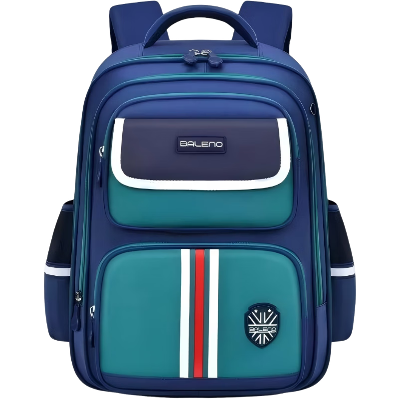 Baleno Primary School Backpack for Boys and Girls Grades 1-6 Large Capacity Lightweight Ergonomic Kids Shoulder Bag