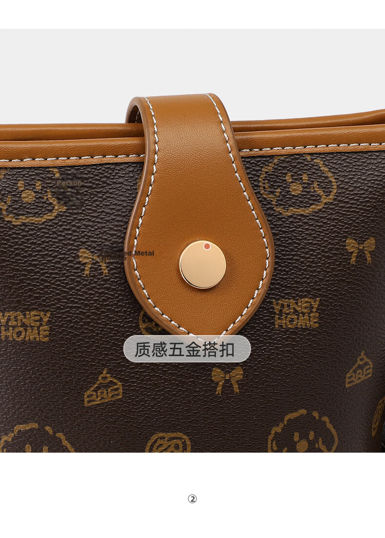 Viney Women's Boutique Bucket Bag Fashionable Crossbody Phone Bag Small Purse Birthday Qixi Valentine's Day Gift for Girlfriend 6
