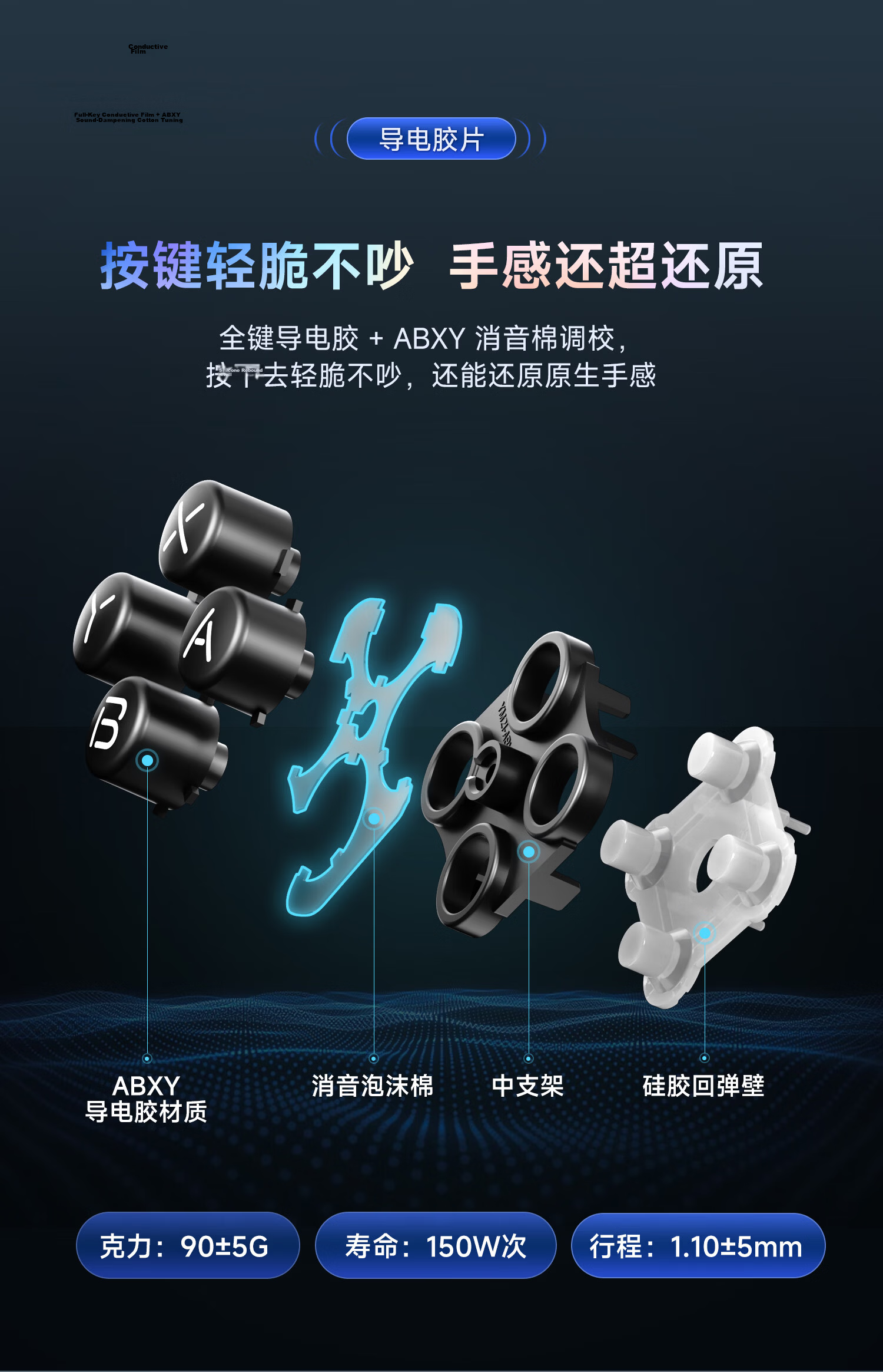 IINE Xingyao Controller Switch 1/2 Compatible PRO2 Gamepad Bluetooth Wireless HD Vibration One-Key Wake PC Steam Mobile NS2 Accessory 10