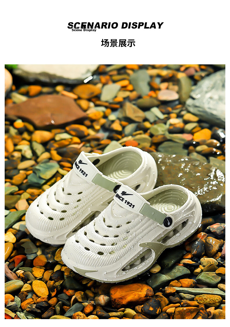 Double Star Kids Summer Sandals Girls Outdoor Sports Clogs Pink Size 36-37 9