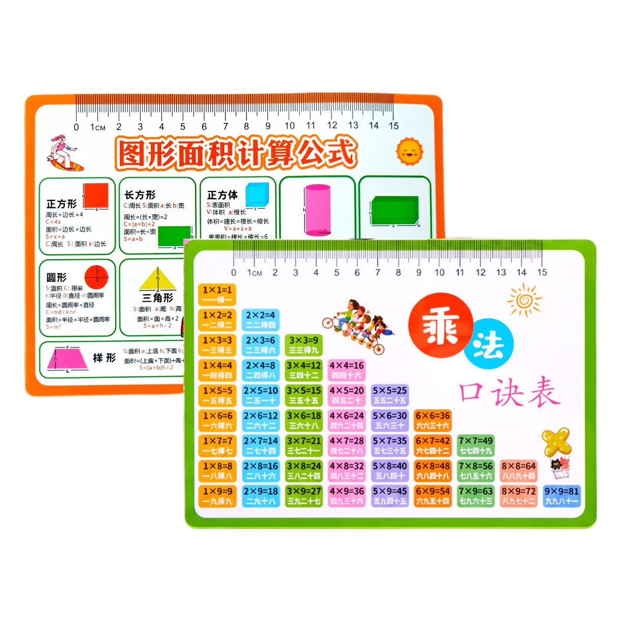 Lezhe Multiplication Table Recitation Tool for Elementary Students Multiplication and Division Learning Aid Grade 2 Math Teaching Cards