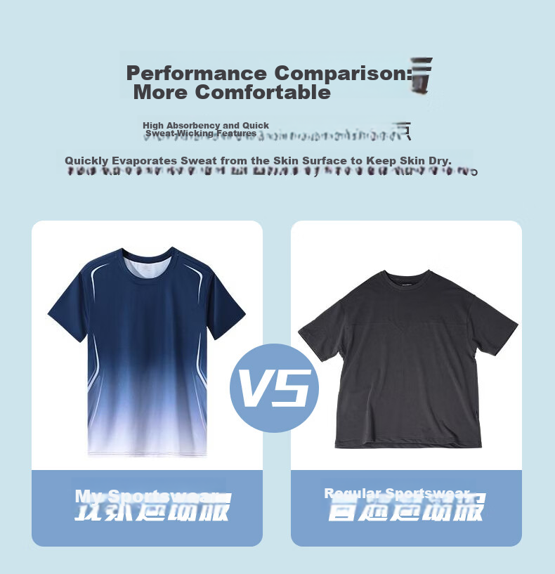 VICTORIATOURIST Summer Ice Silk Quick-Dry Running Sports Set for Men and Women, Short Sleeve T-Shirt and Shorts, Couple's Basketball Badminton Fitness Apparel 12