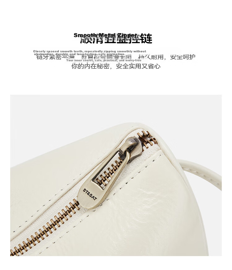 St&Sat Women's Bag 2026 New Cowhide Phone Bag Fashion Shoulder Crossbody Bag Birthday Valentine's Day Gift 7