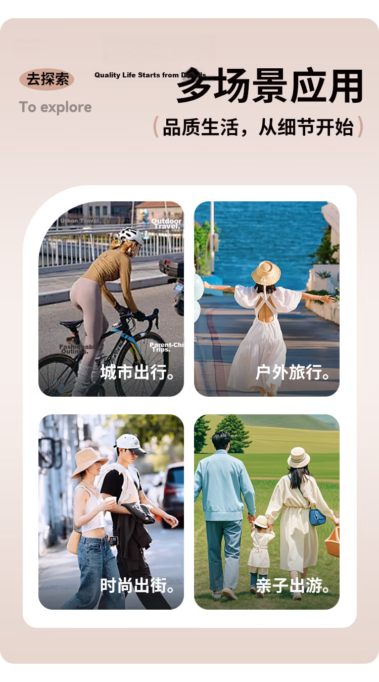 POLO Women's Casual Lightweight Backpack Small Bag iPad Laptop Bag Fashion Commuter Travel Student School Backpack 4