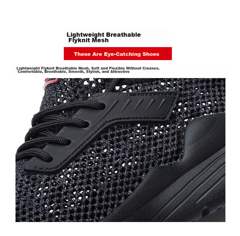 Jiuzhou Wolf Warrior Safety Shoes Insulated 6kV Anti-Smash Anti-Puncture Solid Sole Summer Breathable Large Mesh 1010 Insulated 6kV*Breathable Mesh* Size 42 5