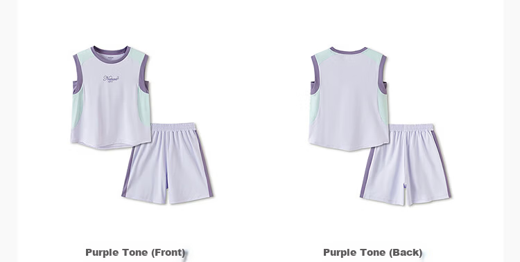 Balabala Girls' Vest Set Children's Two-Piece 2026 New Summer Quick-Dry Original Yarn Sun Protection UPF50+ Cooling 14