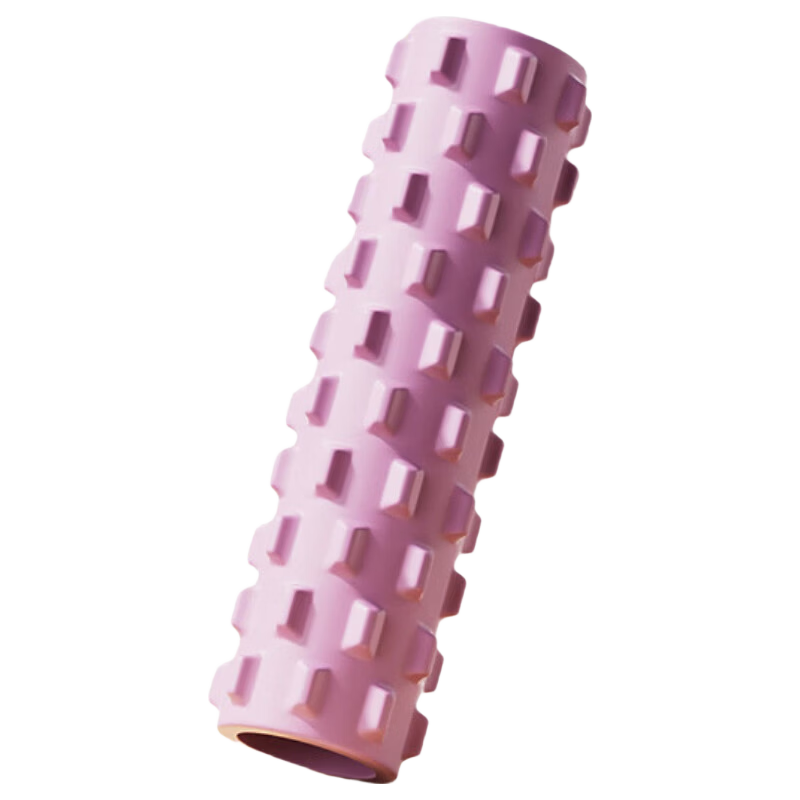 Anta Foam Roller Spiked Massage Stick Hollow Muscle Relaxation Roller Yoga Column Fitness Purple