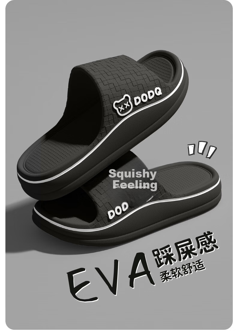 Gogaman Men's Slippers 2026 New Summer Antibacterial EVA Odor-Resistant Bathroom Shower Non-Slip Couple Indoor Home Cool Slippers for Women 19