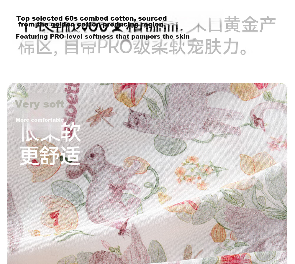 Betis Girls' Printed Two-Piece Set 2026 Summer Floral Casual Outfit Children's Camisole and Cropped Pants Baby Set 10