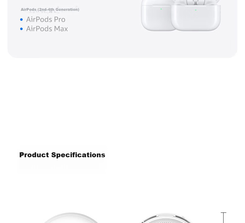 Lisen Qi2 Apple Wireless Charger 25W Fast Charge Magsafe Magnetic Compatible with iPhone 17 Pro/16/15 and AirPods Charging Dock 19