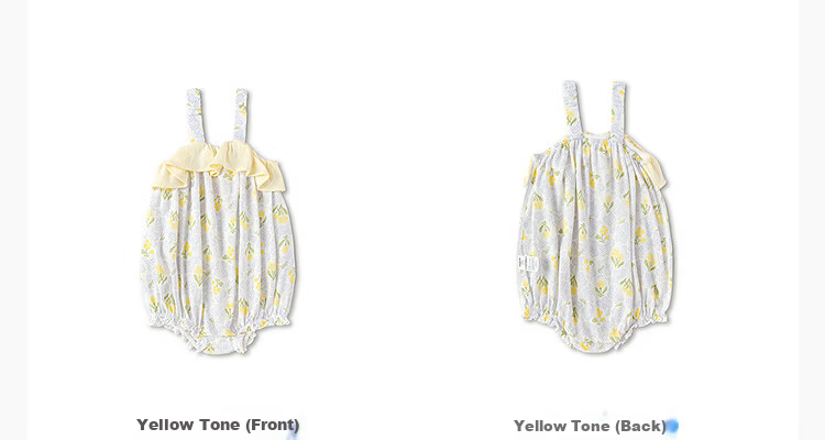 Balabala [balaOne] Baby Romper Infant Toddler Girls Triangle Bodysuit 2026 Summer Sweet Cute 15