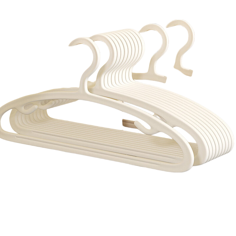 Jingxun Household Clothes Hanger Anti-Shoulder Bump Dormitory Student Drying Rack Wardrobe Storage Rack