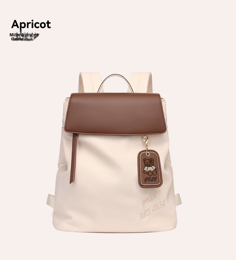 POLO Women's Casual Lightweight Backpack Small Bag iPad Laptop Bag Fashion Commuter Travel Student School Backpack 30