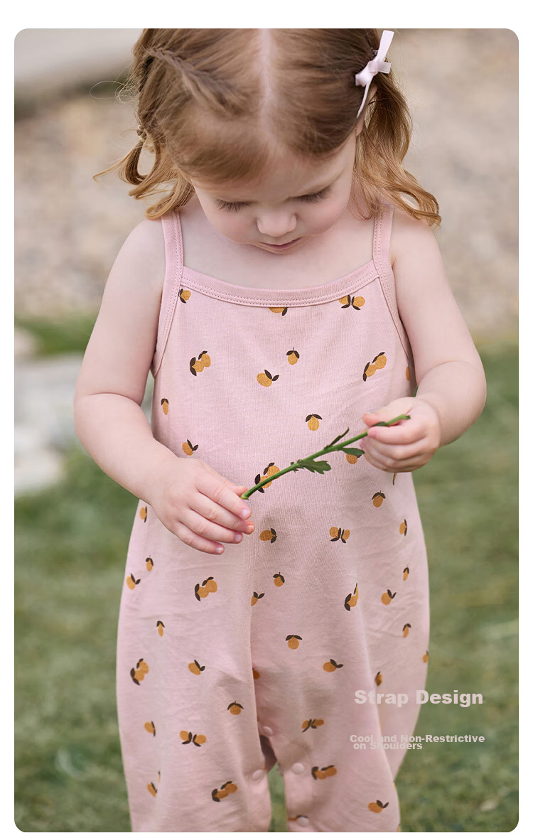 Babylove Baby Summer Thin Cotton Sleeveless Romper Girls Cool Summer Outfit Ningjing Summer 7