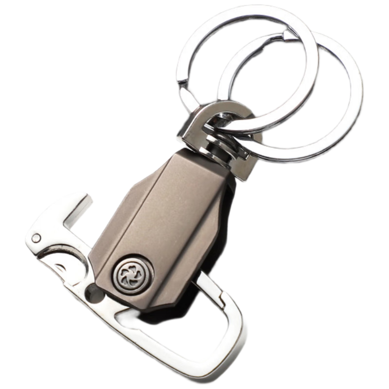 Jinlongxing Keychain with Small Knife, Multi-Functional Bottle Opener, Express Cutter, Key Ring, Finger Spinner, 360-Degree Rotating Key Hook A10683C Digital Full Network Low Price