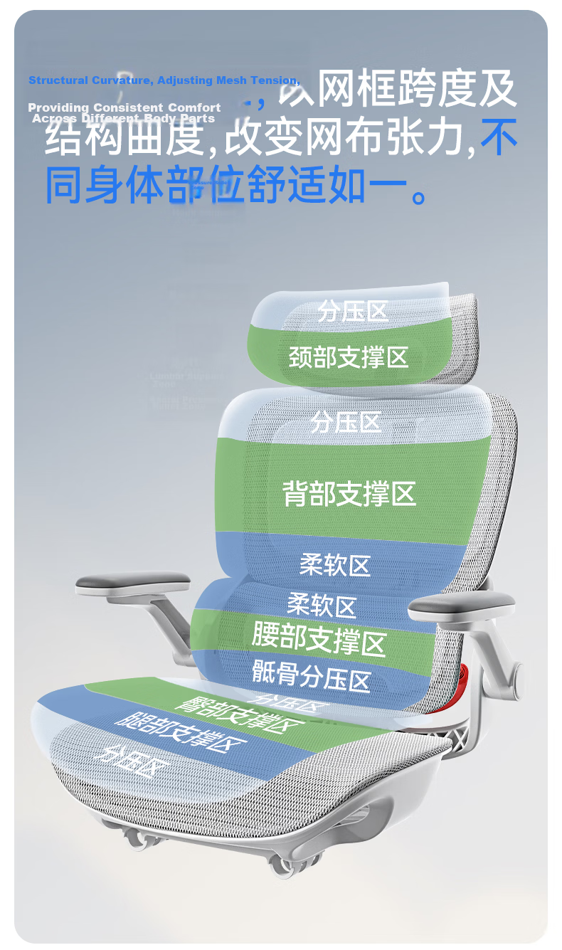 Sihoo B100Pro Sliding Seat Ergonomic Office Chair Computer Chair Ergonomic Gaming Chair Black 16