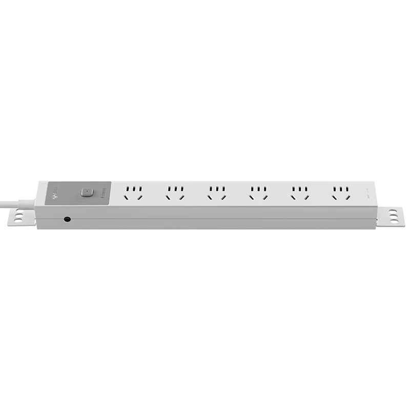 BULL Lightning Protection PDU Desktop Overload And Overpower Protection Under-Desk Gaming Cabinet Socket/power Strip/extension Cord/strip 6 Outlets with Master Switch 3-Meter Specification GNE-P106ET