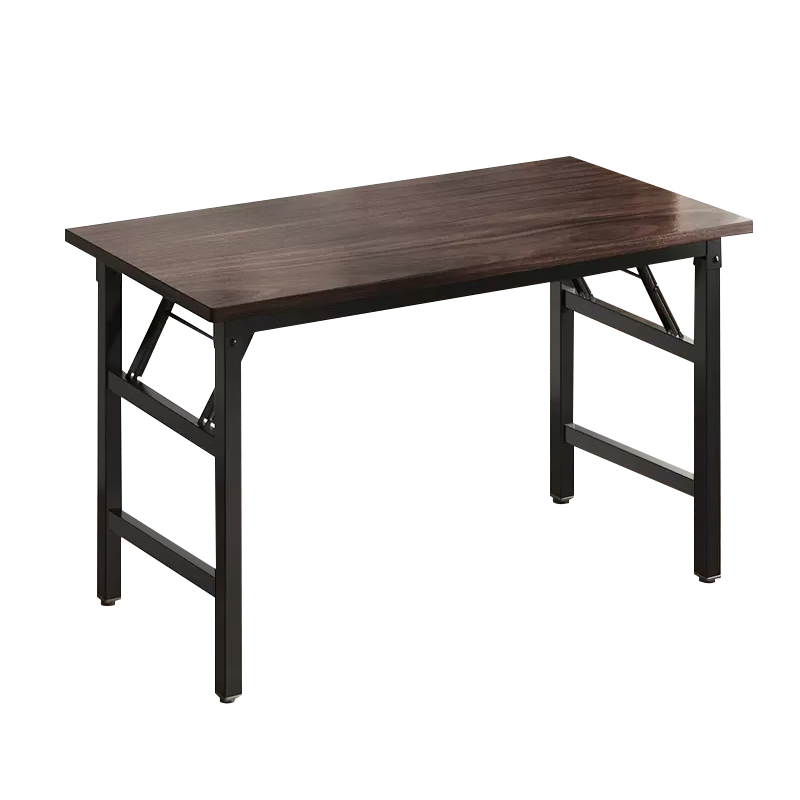 Annafu Folding Table Computer Desk Study Desk Writing Desk Office Desk Dining Table Long Table BGZ718 Double Layer 100*50