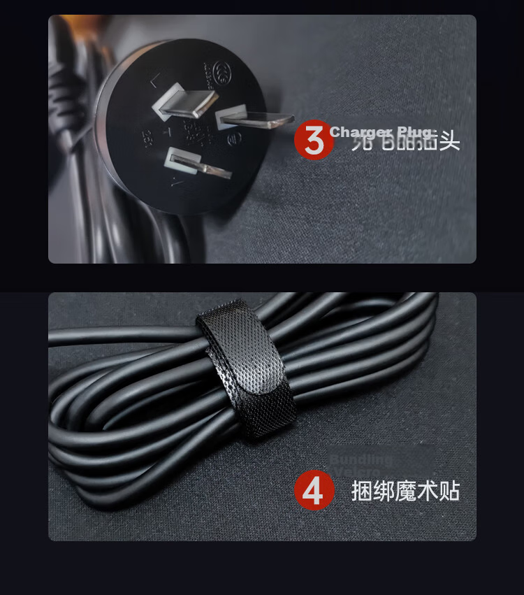 Lenovo Portable 100W Laptop Charger Power Adapter Type-C Cable GaN PD Fast Charging ThinkPad Laptop Charging Cable Cleaning Kit 14