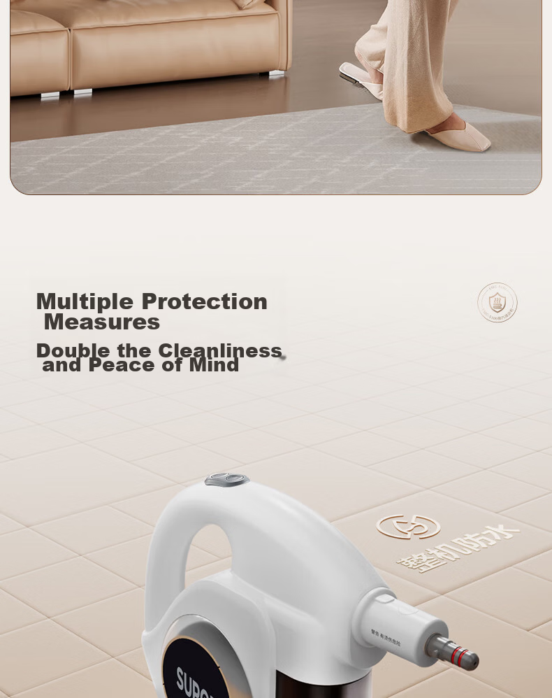 Supor Steam Cleaner [6-Speed Intelligent Mode] Multifunctional High-Pressure Washer Vacuum and Wash Integrated Air Conditioner Kitchen Range Hood Whole House Cleaning EMC-S200 23