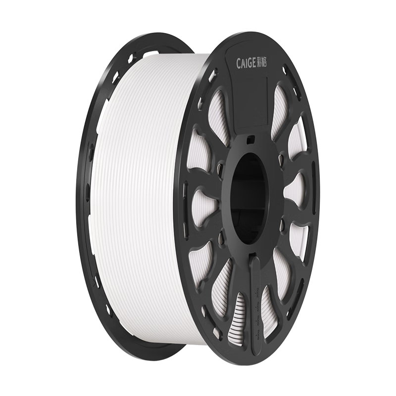 Caige Compatible with Tuozhu A1 3D Printing Material PETG High Toughness Easy Print A1 Mini 3D Printer Filament High-Speed Machine BambuLab White 1kg