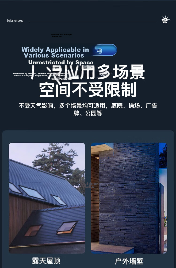 FSL Foshan Lighting LED Solar Floodlight Smart Light Control Remote Dimming Timer IP65 Monocrystalline Silicon Fast Charging 6W 540 Lumens 10000mAh Battery Capacity 11