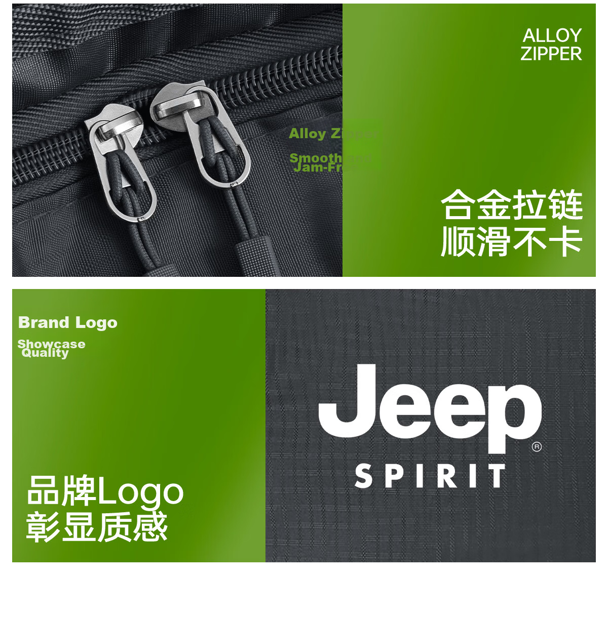 JEEP SPIRIT Lightweight Foldable Hiking Backpack Men's Outdoor Waterproof Large Capacity Lightweight Rucksack 23