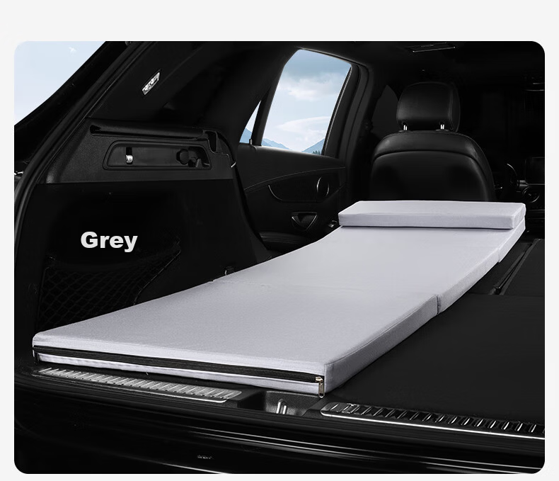 Weiyi Car Rear Seat Sleeping Mat Single Bed SUV Foldable Car Bed Travel Sleeping Pad Trunk Mat 18