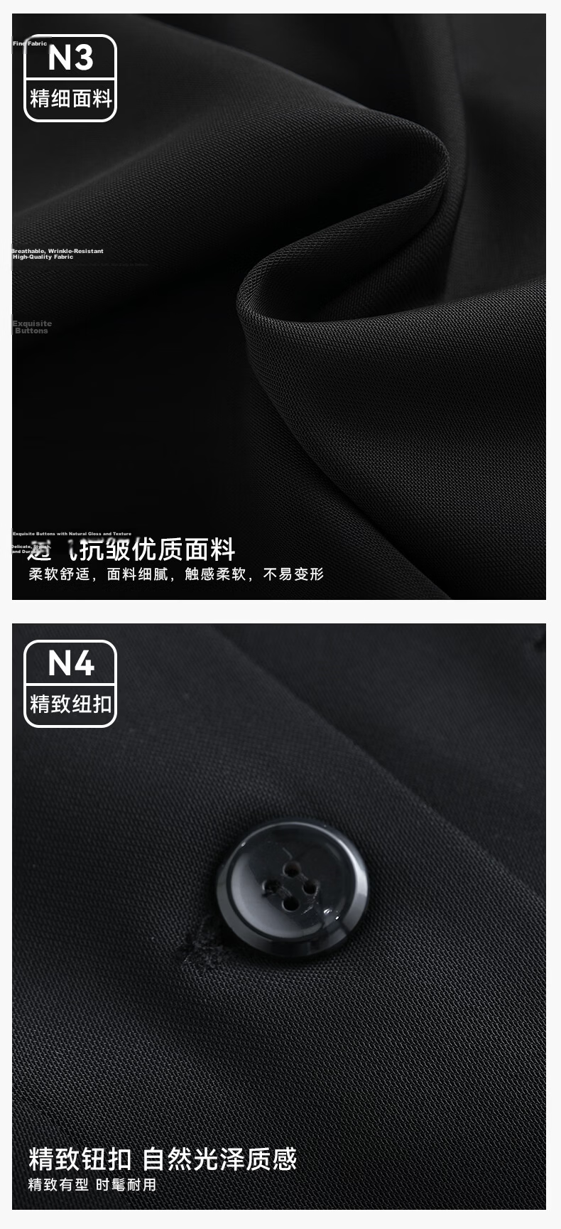 Yulixi Women's Small Size Suit Set Professional High-End Interview Casual Formal Blazer Two-Piece Set 9