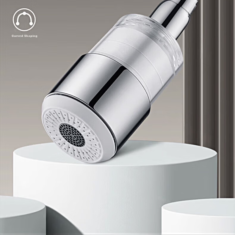 WUZORY Precision Kitchen Faucet Stainless Steel Long Extension Booster Aerator Filter Splash-Proof Nozzle 12