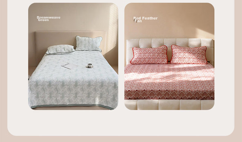 YAZAN Baby Crib Parent-Child Bed Gauze Soft Mat Pure Cotton Bed Sheet Maternity A-Class Four Seasons Classic Running Rabbit 90*70CM 20