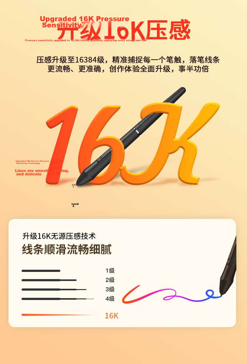 Huike (VEIKK) HK1060 Huike Digital Stylus, 10x6 Inch Dual Dial Encoder, 16K High-Pressure Low-Latency, Can Connect to Computer And Mobile Phone Drawing Board, Handwriting And Signature Pad 7