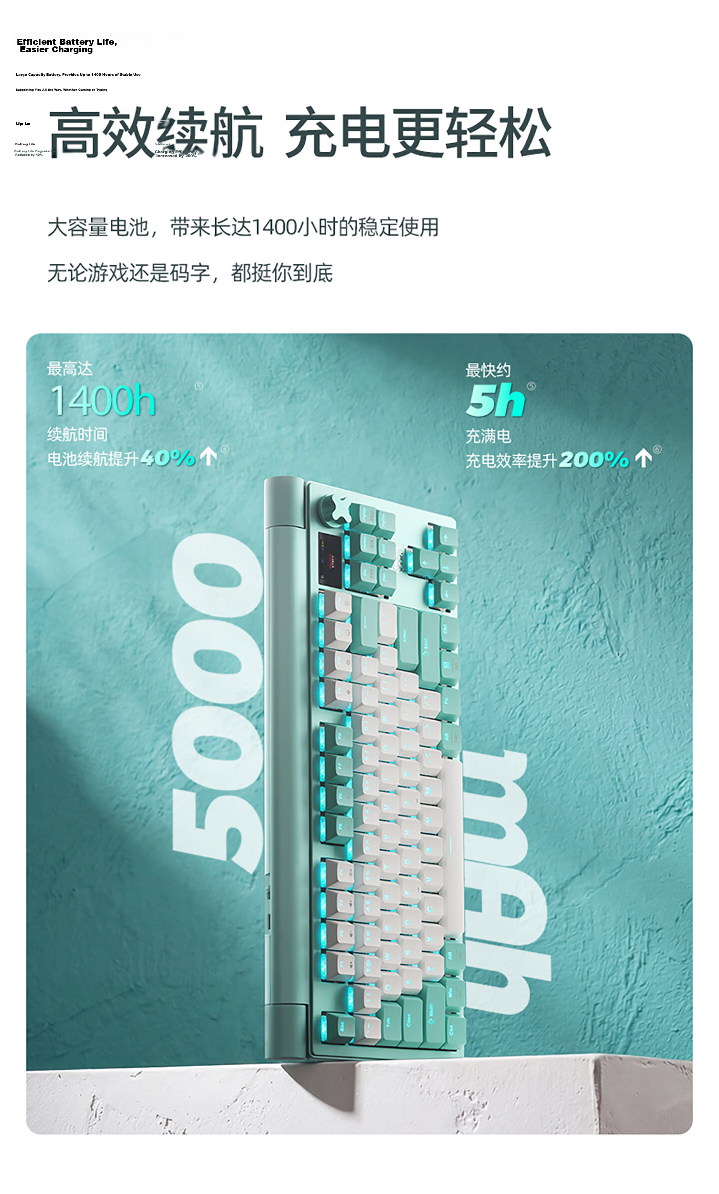 CHERRY MX8.3 PRO Orange Black Wireless Mechanical Keyboard Customizable Hot-Swappable RGB Bluetooth Tri-Mode Aluminum PUBG Valorant Delta Gaming 10