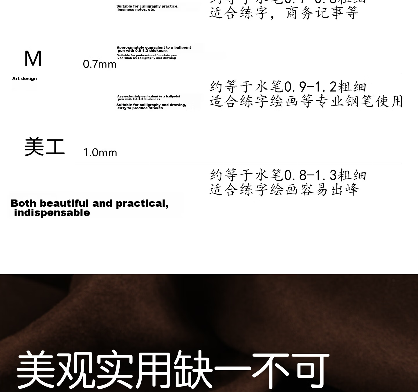 Hongdian High-End Business Elegant Student Calligraphy Vintage Art Pen 1861 Black Forest Pro Key Black EF Nib Obsidian Gift Box with 60ml Ink 16